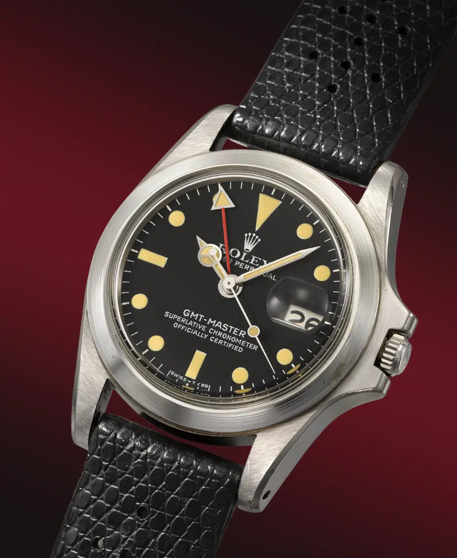 Il Rolex GMT-Master referenza 1675 di Marlon Brando (foto Christie's)